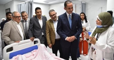 نائب وزير الصحة يتفقد مستشفى أطفال مصر لمتابعة التطوير وجودة الخدمات الطبية نائب وزير الصحة يتفقد مستشفى أطفال مصر