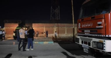 أسماء ضحايا ومصابى انفجار مجمع بلوف خط غاز أبو سلطان فى الإسماعيلية الإسعاف أثناء نقل المصابين
