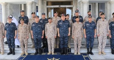 قائد القوات البحرية يلتقى رئيس أركان القوات البحرية الملكية السعودية قائد القوات البحرية يلتقى رئيس أركان القوات البحرية الملكية السعودية