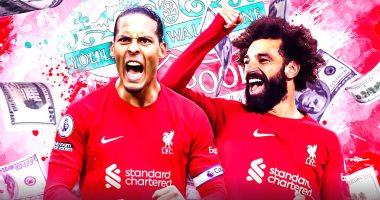 تعرف على رواتب لاعبي ليفربول 2025.. محمد صلاح وفان دايك الأعلى محمد صلاح وفان دايك