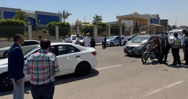 حملات موسعة لرفع الإشغالات وتحسين السيولة المرورية بطرق ومحاور العاصمة