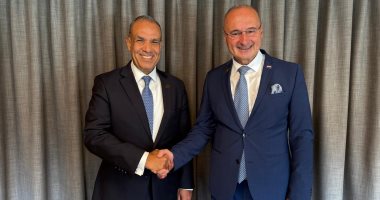 وزير الخارجية يبحث مع نظيره الكرواتى دعم الشراكة المصرية–الكرواتية