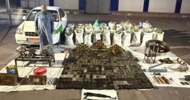 الداخلية تضبط عنصرا إجراميا بحوزته مخدرات بقيمة 46 مليون جنيه المتهم بجرائم الاتجار بالمواد المخدرة