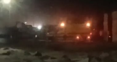 تفاصيل السيطرة على انفجار مجمع بلوف خط غاز أبو سلطان بالإسماعيلية.. فيديو