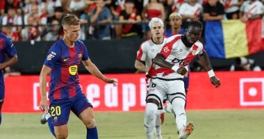 ملخص وأهداف رايو فاليكانو ضد برشلونة 1-1 فى الدورى الإسبانى برشلونة