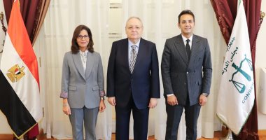 رئيس مجلس الدولة يستقبل المدير التنفيذى للأكاديمية الوطنية للتدريب لبحث تعزيز التعاون