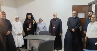 بطريرك الأقباط الكاثوليك يزور كنيسة القديسة تريزا بديروط