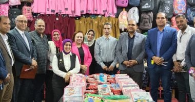 تعليم كفر الشيخ: إقامة معرض ملابس مجانى للطلاب الأيتام وغير القادرين