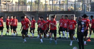 منتخب مصر مواليد 2007 يواصل تحضيراته لكأس الأمم الأفريقية.. صور منتخب مصر مواليد 2007