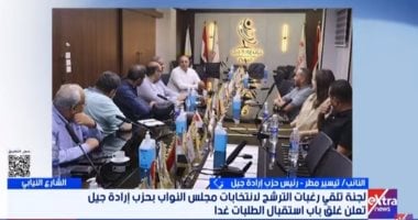 تيسير مطر: ظهور الأحزاب على شاشات المتحدة يؤكد تواجدها بقوة فى عصر الرئيس السيسى