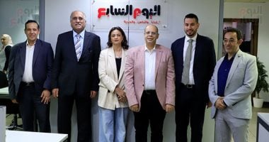 وفد إعلامي بحريني يزور "اليوم السابع".. ويبدى إعجابه بالتطور الكبير في المحتوى الرقمي وفد إعلامي بحريني يزور "اليوم السابع"