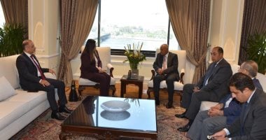 أبو الغيط يستقبل وزيرة خارجية فلسطين