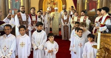 الكنيسة ترسم شمامسة جدد فى كنيسة العذراء والبابا كيرلس السادس بهولندا