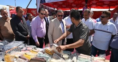 محافظ جنوب سيناء يفتتح معرض أهلا مدارس فى شرم الشيخ بتخفيضات تصل 30%