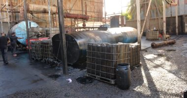 غلق مصنع تكرير زيت لإدارته بدون ترخيص ومخالفة الاشتراطات البيئية فى الدقهلية