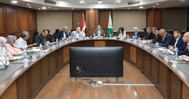 محافظ الجيزة يبحث الموقف التنفيذى للمشروعات القومية وآليات صرف التعويضات
