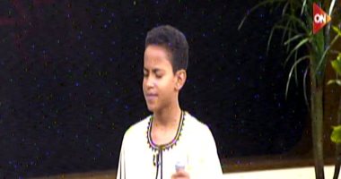المنشد على أبو الدهب يحيى ذكرى المولد النبوى فى حلقة خاصة ببرنامج "معكم"