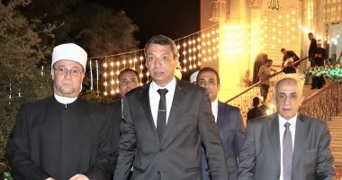 محافظ السويس والقيادات التنفيذية يشهدون احتفال مديرية الأوقاف
