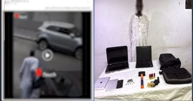 حبس أجنبى الجنسية يسرق السيارات بأكتوبر بطريقة كسر الزجاج 4 أيام المتهم والمضبوطات