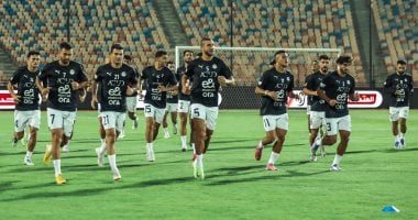منتخب مصر يواصل تدريباته باستاد القاهرة استعدادا لمواجهة إثيوبيا.. صور تدريب منتخب مصر