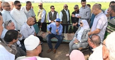 وزير الرى يتفقد حالة المنظومة المائية بمحافظة الشرقية