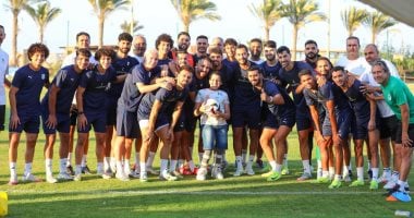 المصري يستقبل طفلاً من ذوي الهمم