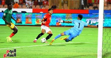 منتخب مصر يواصل تقدمه على إثيوبيا 2 - 0 بعد مرور 60 دقيقة.. صور منتخب مصر واثيوبيا