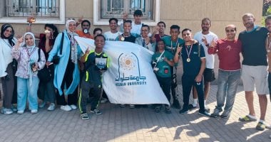 جامعة حلوان تتصدر المراكز الأولى بالمهرجان الرياضى لذوى الهمم