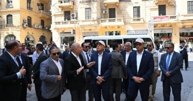 رئيس الوزراء يتفقد مشروع تحسين الصورة البصرية للقاهرة الخديوية الدكتور مصطفى مدبولي، رئيس مجلس الوزراء