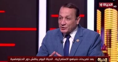 التليفزيون هذا المساء: خبير: القاهرة ثابتة على رفضها لمخططات تهجير الفلسطينيين
