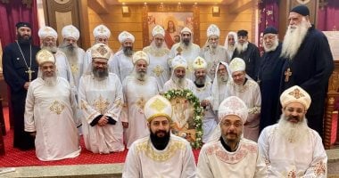 الأسقف العام للمحلة الكبرى يترأس القداس الإلهى بكاتدرائية السيدة العذراء
