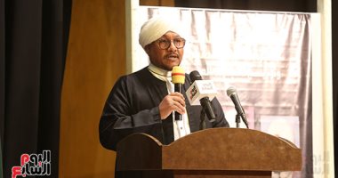 وزير الأوقاف السودانى الأسبق يشكر مصر والأزهر لدورهما فى دعم المنطقة.. صور