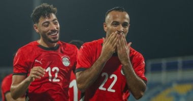منتخب مصر الثانى يتقدم على تونس بهدف أفشة في الشوط الأول.. صور أفشة