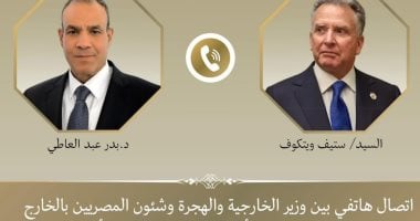 وزير الخارجية يؤكد لمبعوث ترامب أهمية تجاوب إسرائيل مع صفقة غزة لخفض التصعيد