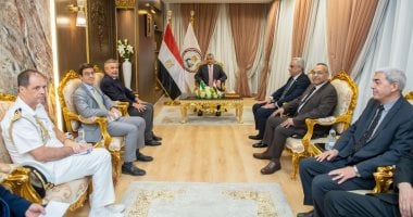وزير الإنتاج الحربى: نحرص على الانفتاح والتعاون مع مختلف الشركات العالمية المهندس محمد صلاح الدين مصطفى وزير الدولة للإنتاج الحربي