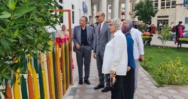 رئيس جامعة دمنهور يتفقد استعدادات كليتي الهندسة والتربية للطفولة المبكرة للعام الدراسي الجديد