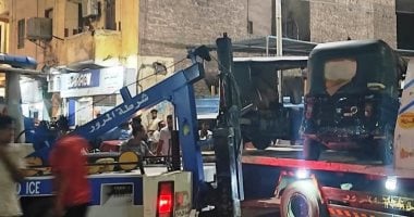مصادرة 82 مركبة توك توك مخالفة خلال حملات مرورية فى أسوان