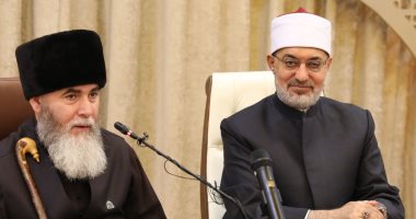 مفتى الجمهورية يستقبل مفتى الشيشان لبحث سبل تعزيز التعاون المشترك