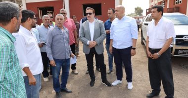 محافظ المنوفية يتفقد محطة معالجة صرف صحى بهناى باستثمارات 250 مليون جنيه