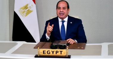 الرئيس السيسى: الانحدار يقوض أسس السلم والأمن ويعيد البشرية لأجواء الفوضى الرئيس السيسي