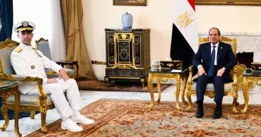 الرئيس السيسى يتلقى تحيات ترامب ويشيد بعمق العلاقات بين القاهرة وواشنطن.. فيديو الرئيس السيسي يستقبل الفريق أول براد كوبر قائد القيادة المركزية الأمريكية