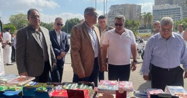 محافظ الجيزة: تنظيم المعرض الرئيسى لـ"أهلاً مدارس" بالعمرانية على 3000 م2