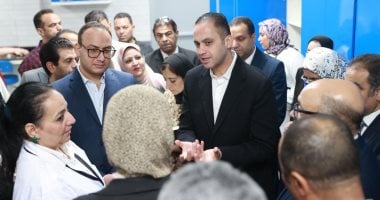 نائب وزير الصحة يتفقد المعهد الفنى الصحى بمحافظة أسيوط