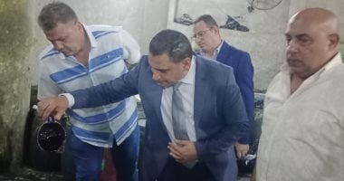 غلق منشأة تعيد تعبئة الزيوت وضبط 8 أطنان منتجات غذائية فاسدة فى أوسيم