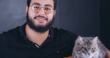 طالب طب بيطرى كفر الشيخ يصمم سلسلة ذكية تتابع الحالة الحصية للحيوانات الأليفة
