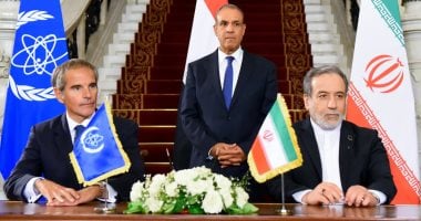 الخارجية: إيران والوكالة الدولية للطاقة الذرية يوقعان على اتفاق لاستئناف التعاون