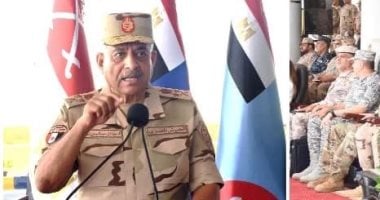 الفريق أول عبد المجيد صقر يشهد تنفيذ المرحلة الرئيسية للتدريب المصرى الأمريكى (النجم الساطع - 2025)