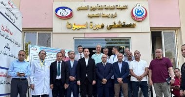 نائب وزير الصحة يتفقد مشروع تطوير مستشفى أبنوب المركزى بأسيوط
