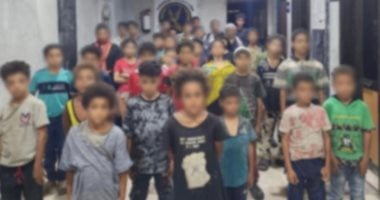 ضبط 35 طفلاً متسولاً فى القاهرة والجيزة وتسليمهم لأسرهم