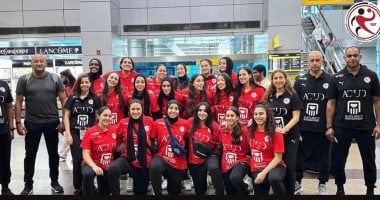 منتخب ناشئات اليد فى مواجهة كوت ديفوار ببطولة أفريقيا بالجزائر